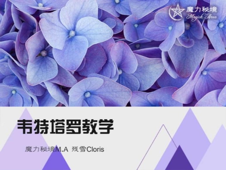 【残雪塔罗】初中高阶合集，网盘下载(1.06G)