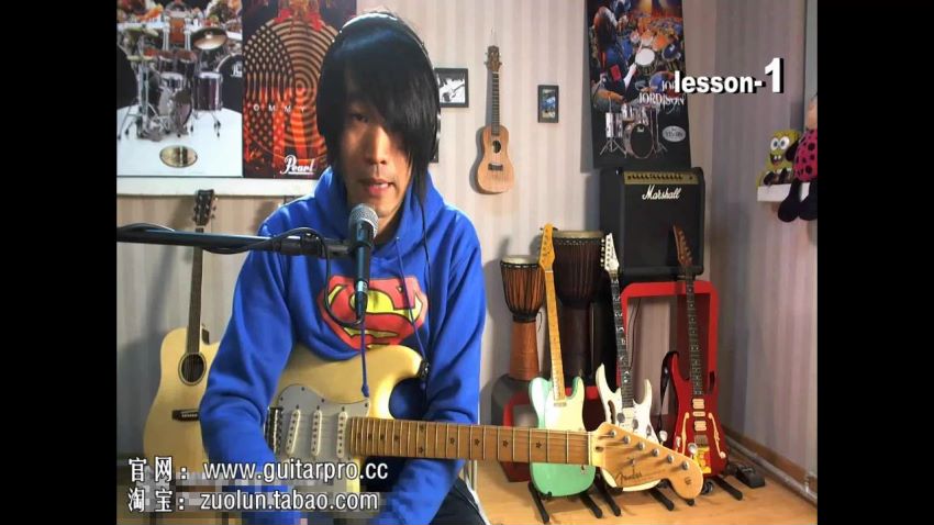 吉他教程：Guitar Pro&左轮老师吉他教程，网盘下载(105.98G)