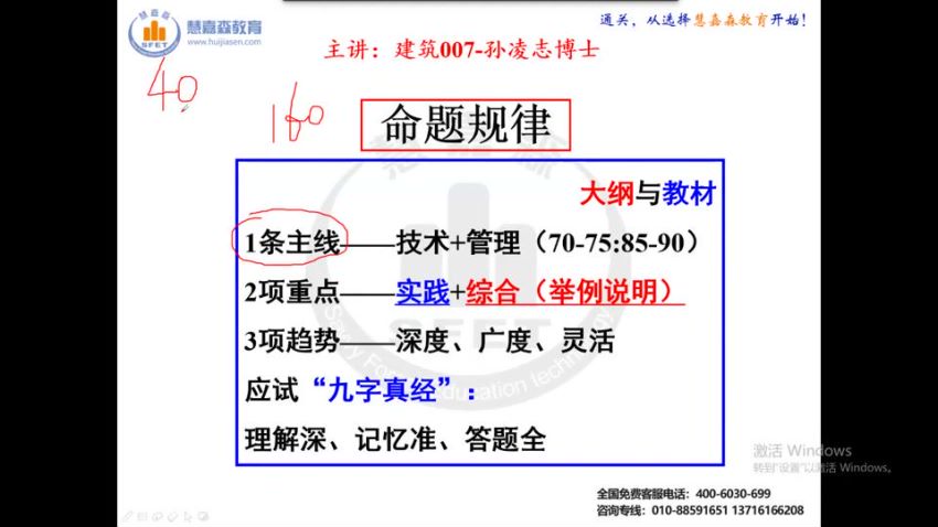 20年一建建筑精讲班 ，网盘下载(982.88M)