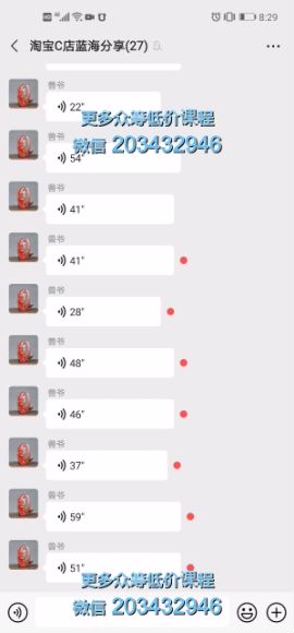 兽爷淘宝c店蓝海讲解，网盘下载(145.32M)