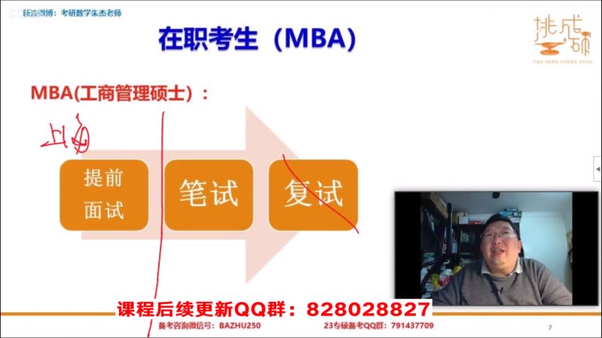 2023考研管理类：【王C】管理类联考畅学营，网盘下载(174.88G)