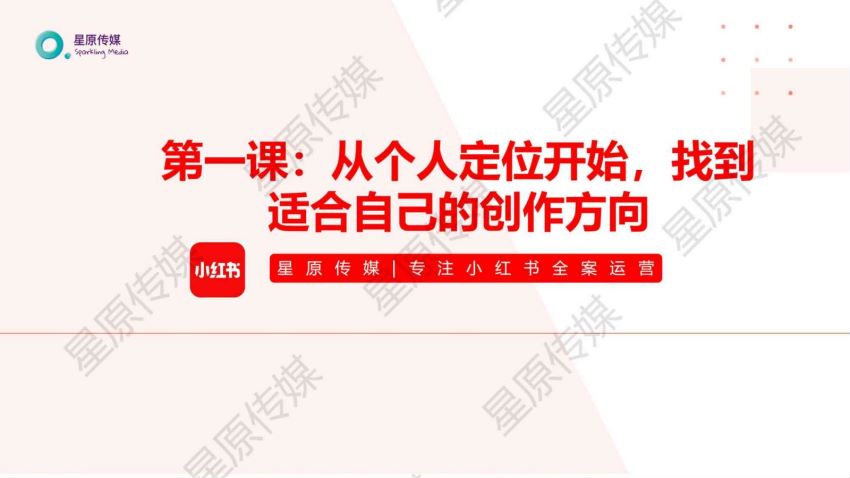 小红书博主涨粉训练营：一篇笔记爆涨10000粉及引流的技巧 ，网盘下载(125.80M)