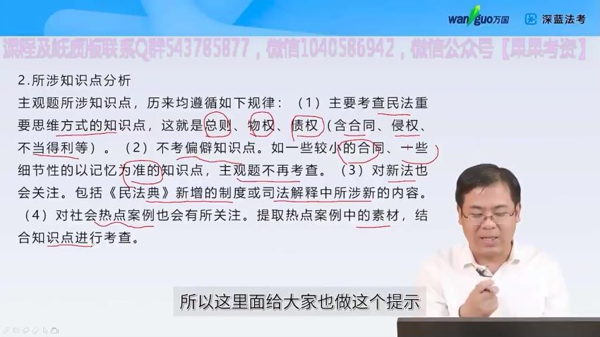 2022法考(主观题)：【22深蓝法考】，网盘下载(32.22G)