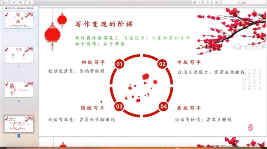 优秀写作实战课 ，网盘下载(3.71G)