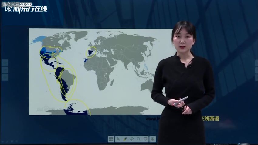 西班牙语：0-B2西班牙语零基础直达中高级进阶班（2021xdf），网盘下载(25.78G)