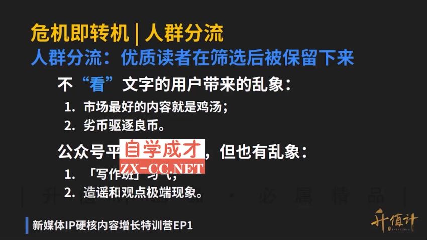 新媒体商业IP训练营，网盘下载(1.48G)