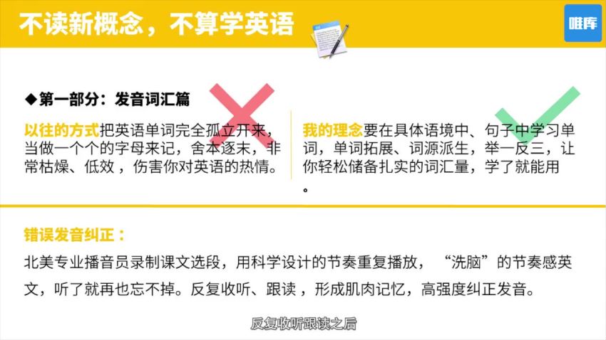 唯库：名师帮你英语脱胎换骨：一本新概念，听说读写全解决，网盘下载(1.10G)