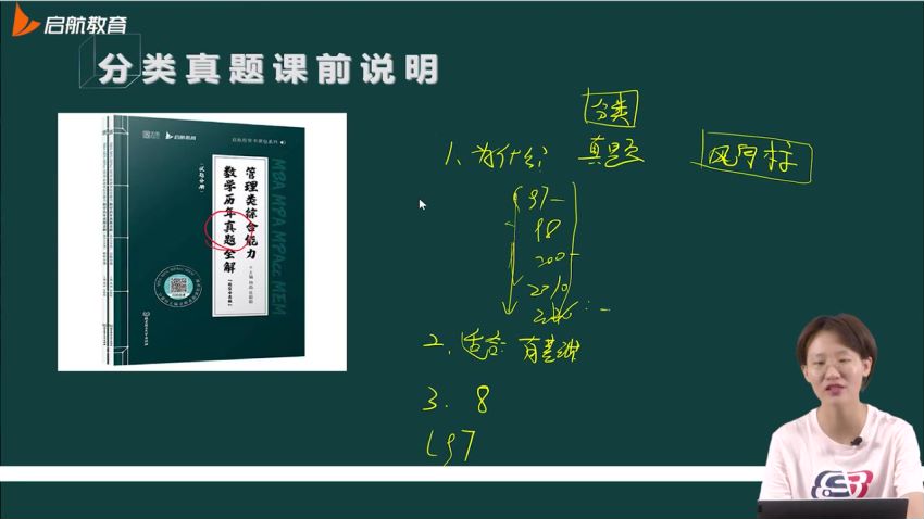 2023考研管综：启航管综冲刺密训系列，网盘下载(71.40G)