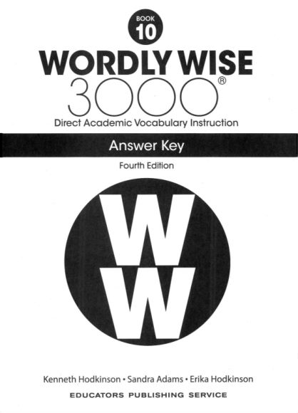 英语教材：Wordly wise 3000第四版，网盘下载(9.37G)