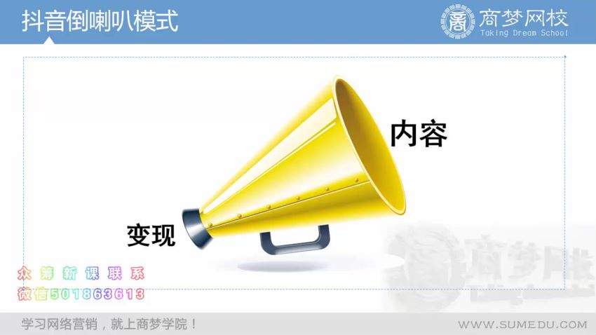 商梦网校丨抖音矩阵营销 ，网盘下载(1.17G)
