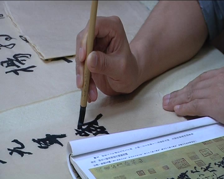 毛笔书法班内部面授视频 王义军，网盘下载(14.55G)