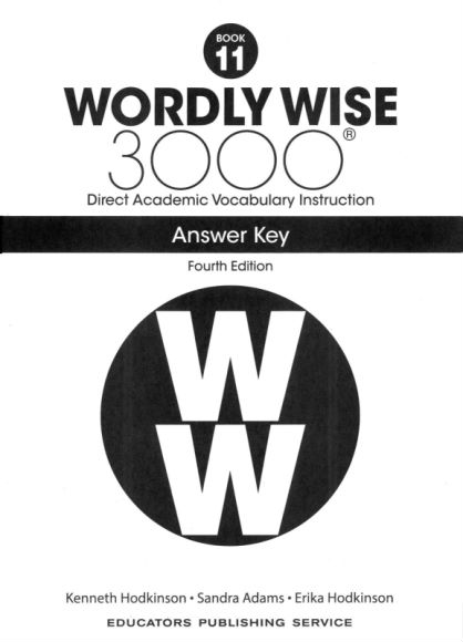 英语教材：Wordly wise 3000第四版，网盘下载(9.37G)